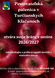 Pálenica Turčianske Kľačany 1